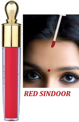 GFSU - GO FOR SOMETHING UNIQUE Sindoor | Quick Drying & Long Lasting Sindoor LIQUID SINDOOR(Red)