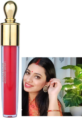 GABBU HIGHEST QUALITY MATTE FINISH WATER PROF LONG LASTING LIQUID Liquid(Red)