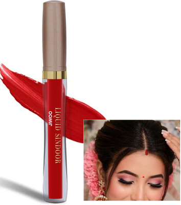 Jiwoo RED Waterproof One Stroke Application Liquid Sindoor Liquid SINDOOR(Red)