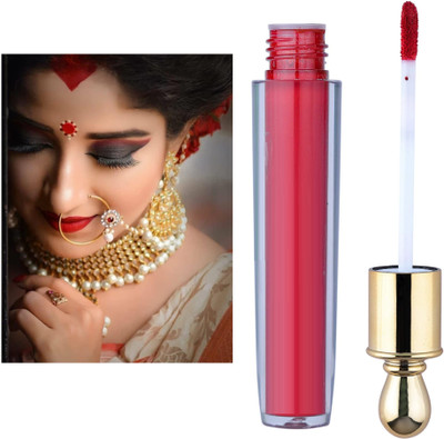 Latixmat Natural Liquid Sindoor Red With Sponge-Tip- Applicator Sindoor(Red)
