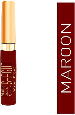 THTC Long lasting Liquid Matte Sindoor Maroon with Sponge-Tip- Applicator LIQUID(Maroon)