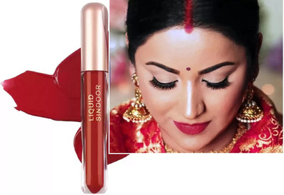 REIMICHI LONGSTAY & WATER PROOF NON TRANSFER RED COLOR LIQUID SINDOOR LIQUID(Red)