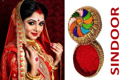 OLETSUN Herbs Powder Sindoor Long Stay Powder Sindoor(Red)