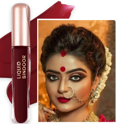 Latixmat Highly Pigmented Rich Color Smudge-Proof Sindoor Sindoor(Maroon)