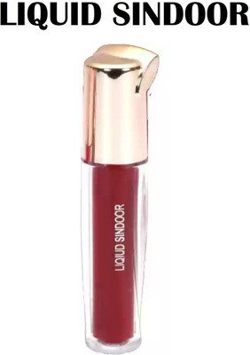 Amaryllis Herbal Smudgeproof & Waterproof Formula, Matte Finish Liquid Sindoor Sindoor(Red)