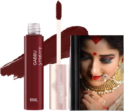 GABBU Crease-Proof | Sponge Tip Applicator Liquid Sindoor SINDOOR(Maroon)