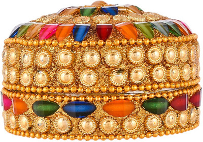 Amaryllis kumkum box handcrafted sindoor Sindoor(Red)