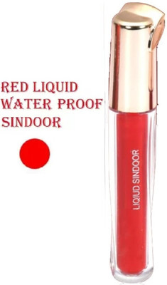 Amaryllis Best Matte Finish Red Liquid Sindoor - Smudgeproof & Waterproof Formula Sindoor(Red)