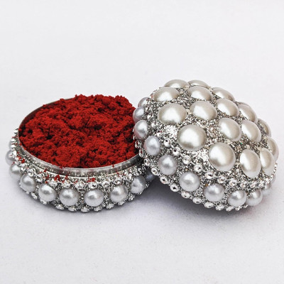 LILLYAMOR Sindoor with Handcrafted Box Powder SINDOOR(Red)