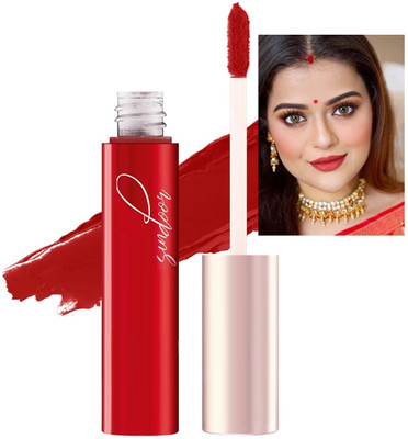 MYEONG Maroon Quick Drying And Long Lasting Liquid Sindoor All Skin Type(Red)