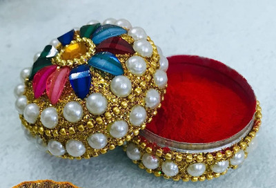 Amaryllis BEAUTIFUL MULTICOLOR BOX SINDOOR Sindoor(Red)