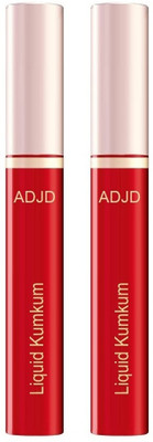 ADJD Waterproof with Floral Pigment Sindoor Combo Liquid Sindoor(Red)