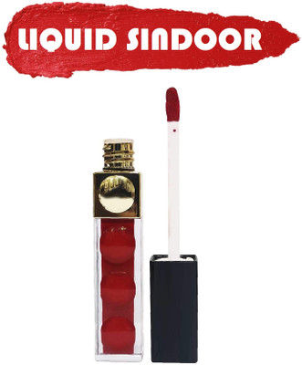 THTC NEW SUMDGE PROOF & WATER PROOF RED LIQUID SINDOOR LIQUID(Red)