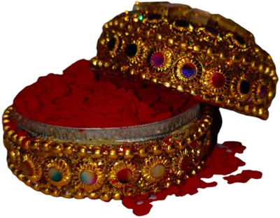 Amaryllis Best Sindoor/Kumkum Paste - Waterproof Deep Red Colour Sindoor(Red)