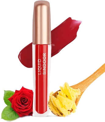 Luster Shine Highly Pigmented Rich Color Liquid Sindoor Liquid(Red)