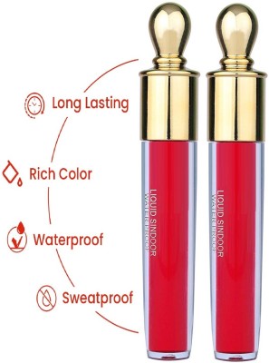 MYEONG Matte Liquid Red Sindoor sindoor(Red)