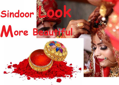 OLETSUN red sindoor powder for pooja Sindoor(Red)