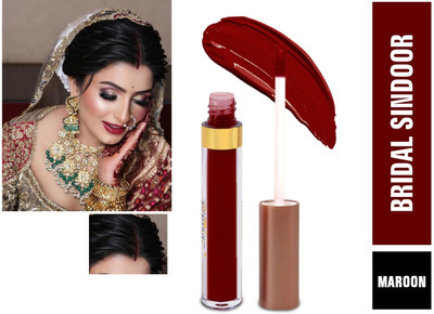 YAWI Velvet Matte Finish Liquid Sindoor LIQUID(Maroon)