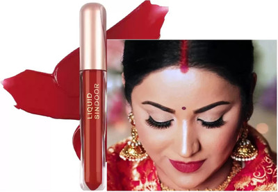 REIMICHI LONG STAY & WATERPROOF NON TRANSFER RED SINDOOR LIQUID(Red)