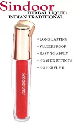 Amaryllis Perfect Finish Long Lasting Waterproof/Quickdrying sindoor for women liquid Sindoor(Red)