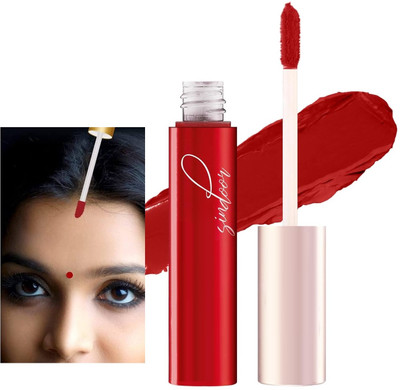 luzimaisa Highly Pigmented Liquid Matte Finish Sindoor LIQUID(Red)