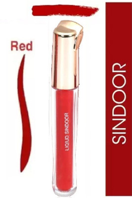 Amaryllis Natural Herbal Red Liquid Sindoor - Smudgeproof & Waterproof Formula Sindoor(Red)