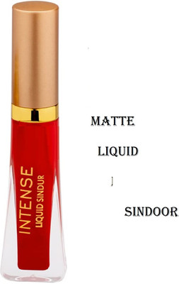 AMOSFIA Waterproof Sindur Quick Drying Formula With Long Sponge Tip Applicator sindoor(Red)