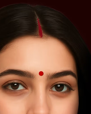 THTC Long Lasting | Waterproof | Smudgeproof One Stroke Application sindoor sindoor(Red)