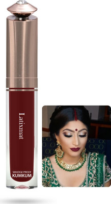Latixmat Tradition Liquid Sindoor Smudge-Proof Sindur Liquid KUMKUM(Maroon)