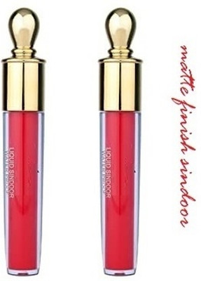 ADJD Rich Color Liquid Sindoor - Red Quick Drying & Long Lasting LIQUID(Red)