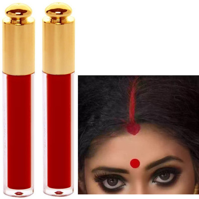 ADJD Make Up Bridal Sindoor Kumkum LIQUID(Red)