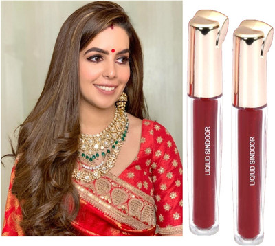 ADJD Combo Natural Liquid Pigment Maroon Sindoor LIQUID(Maroon)