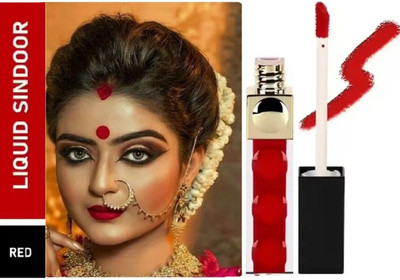GABBU LONG LASTING & WATERPROOF LIQUID SINDOOR Liquid(Red)