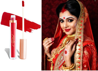 Arcanuy Quick Drying Red Color Sindoor LIQUID LIQUID(Red)