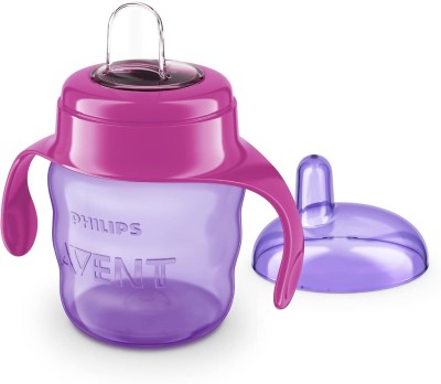 Philips Avent Soft Flexible Purple Pink Spout 6 m+(Purple Pink)