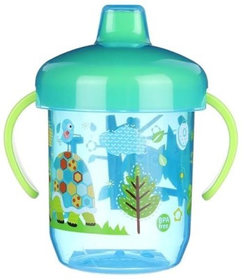 B2K 1st Step BPA Free Hard Spout Sipper With Twin Handle And Dust Free Cover(Multicolor)