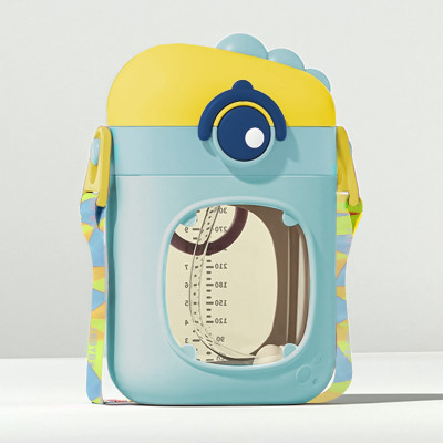 StarAndDaisy Baby Sipper, Water Bottle for Toddler Kids 350ml, Anti-Spill Sippy Cup(Blue)