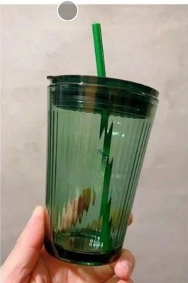 RUTANJAL Glass Tumbler(Green)