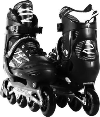 sevriza High quality Shoe Skates In-line Skates - Size Medium UK(Black)