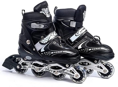 HouseOfCommon High quality sketing shoe have led wheels Ideal for Age 5-8 In-line Skates - Size 6-9 UK(Multicolor)