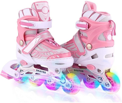 SEKHMET Inline Pink In-line Skates - Size Adjusting US(Blue)