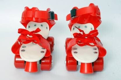 HouseOfCommon NEW-red skates In-line Skates - Size Medium UK(Red)