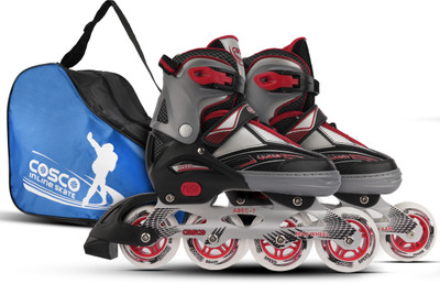 COSCO Speed In-line Skates - Size XL US(Red)