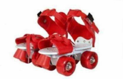 CrazyBuy NEW-red skate 1 Quad Roller Skates - Size 4-12 UK(Red)