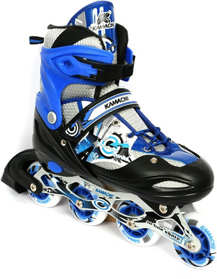 KRITI CREATION Skates Size Adjustable In-line Skates - Size Free UK(Multicolor)