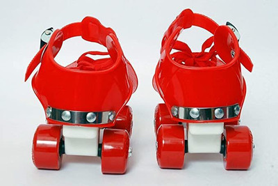 HouseOfCommon Quad Shoe Roller Skates Inline Skates Suitable for Age Group 7 to 11 Years In-line Skates - Size 16 CMT.to 23 CMT. (foot -5 to7) UK(Multicolor)
