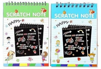 RVK Scratch Book 27 Sketch Pad(10 Sheets, Pack of 2)