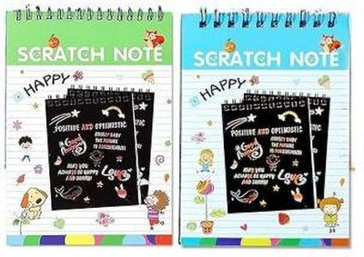 RVK Scratch Book 61 Sketch Pad(10 Sheets, Pack of 2)
