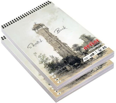 VARIETY A/5 SKETCH BOOK PACK OF 2 [ MIX] Sketch Pad(50 Sheets, Pack of 2)