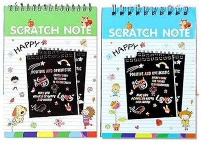RVK Scratch Book 60 Sketch Pad(10 Sheets, Pack of 2)
